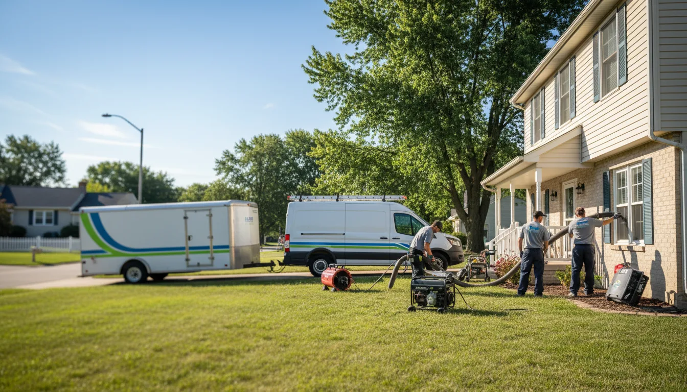 Flooded Basement Restoration And Cleanup With Repair in Laporte, MN near me